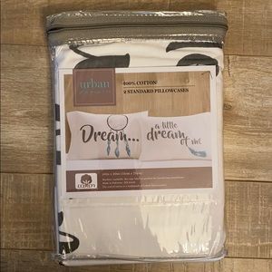 NWOT “Urban Domain” Pillocases Dreamcatcher Design